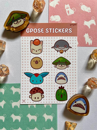 FFXIV - Sticker Sheet