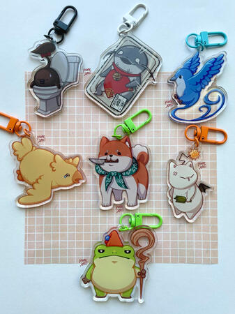 FFXIV - Acrylic Charms