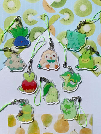 Pokemon - Phone Charms